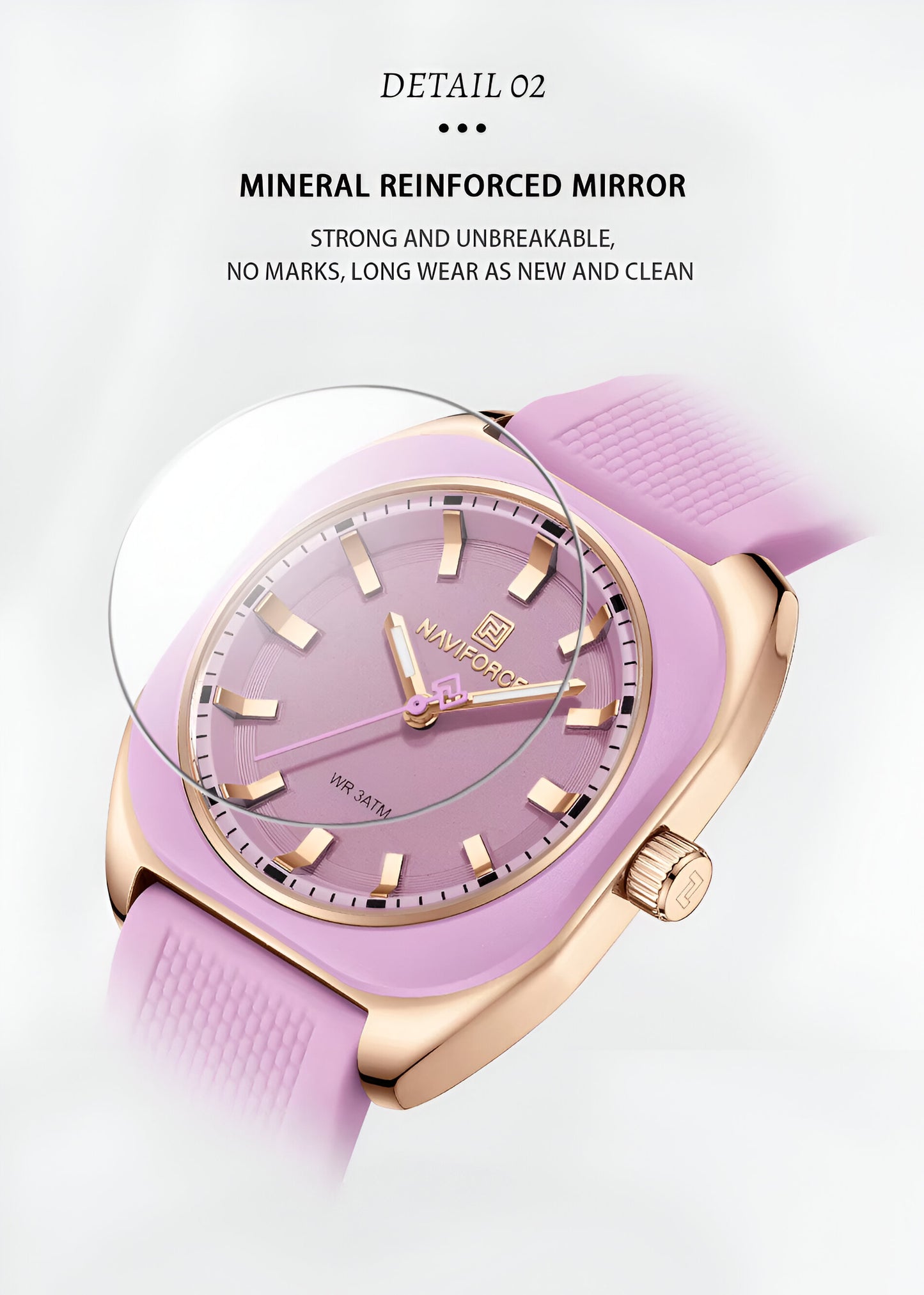 ¡Nuevo! Reloj Naviforce Mujer Nf5061 – Estilo Casual y Elegante en Tu Muñeca