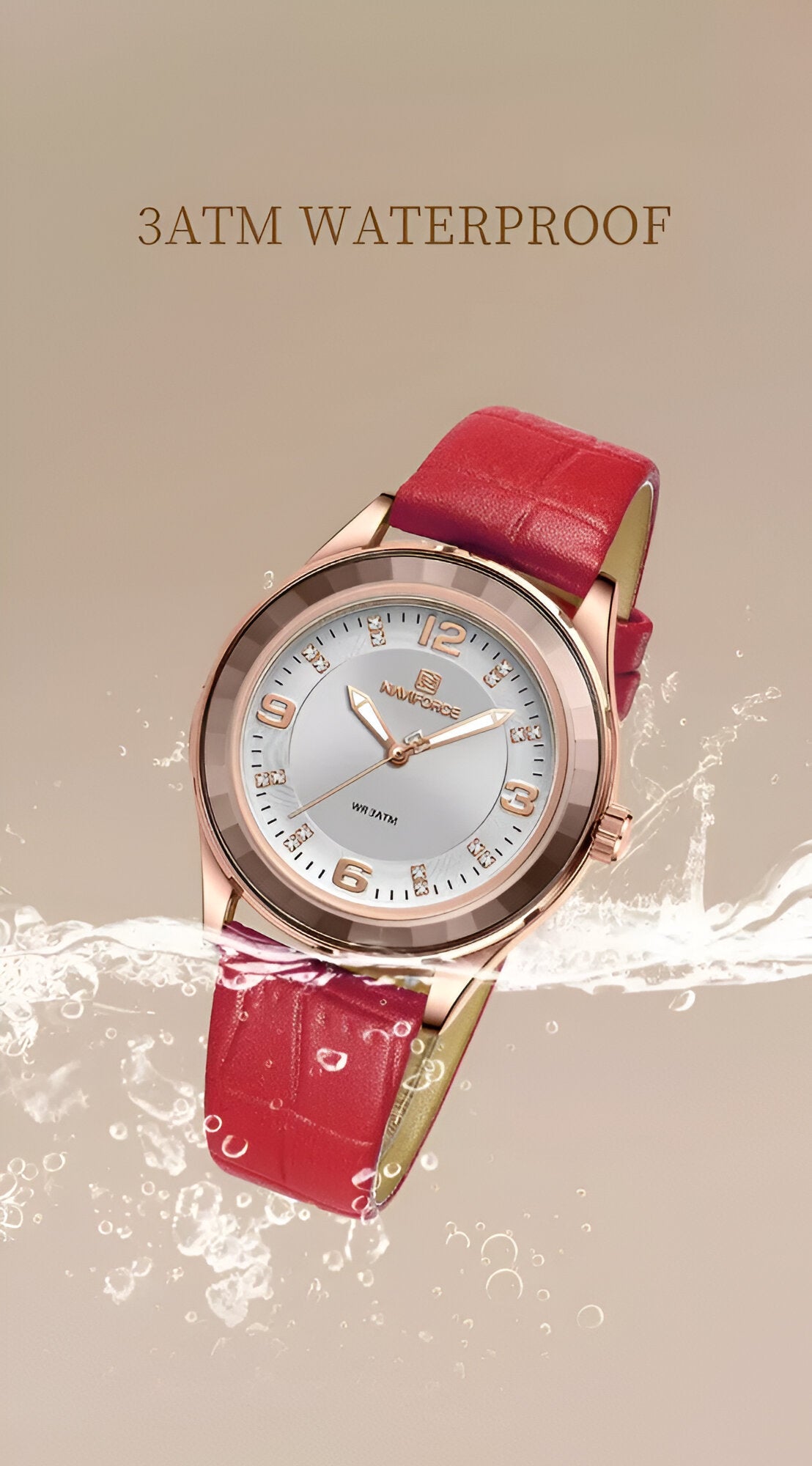 ¡Nuevo! Reloj Naviforce Mujer Nf5040 – Estilo Casual y Elegante en Tu Muñeca