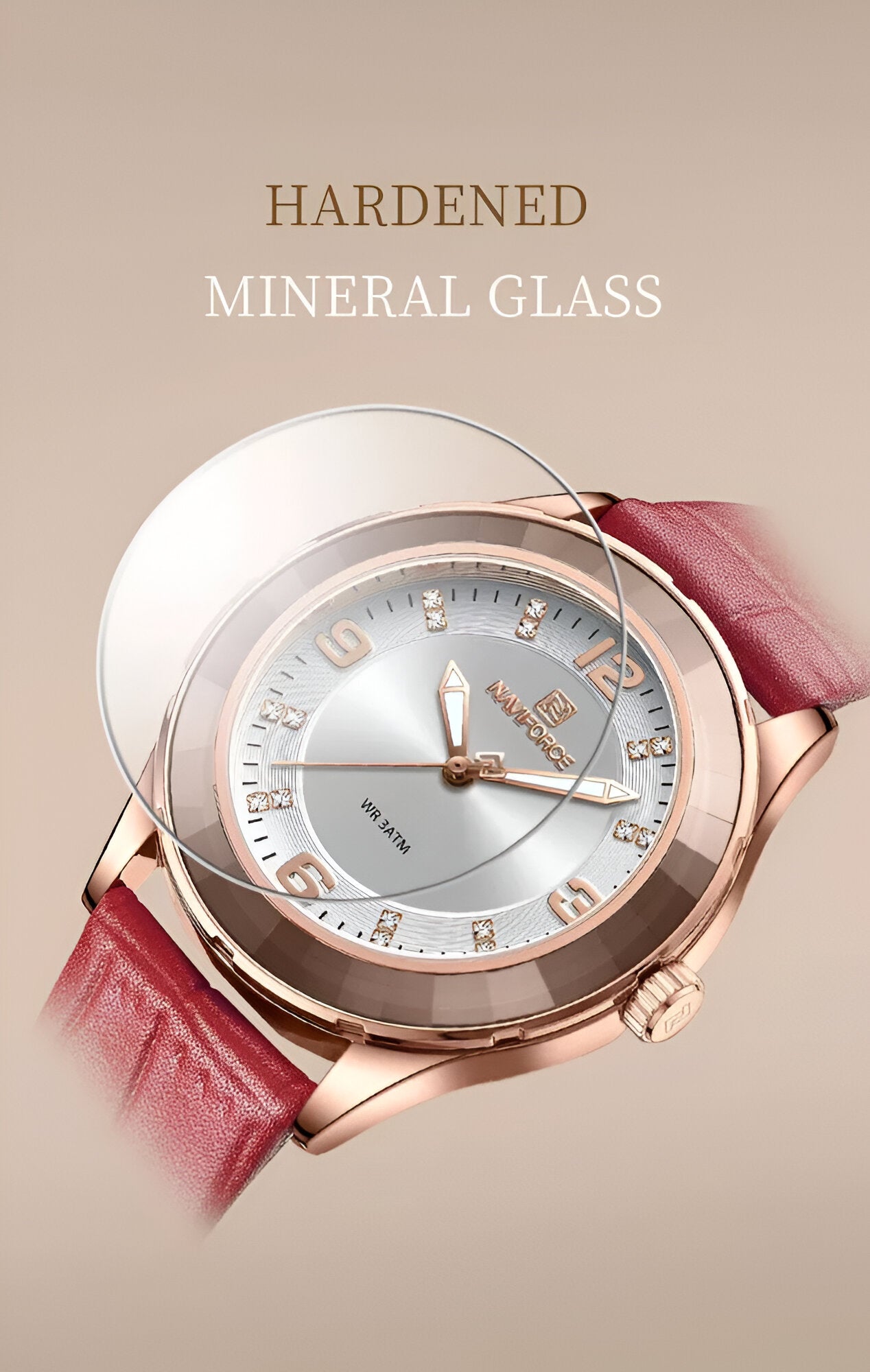 ¡Nuevo! Reloj Naviforce Mujer Nf5040 – Estilo Casual y Elegante en Tu Muñeca