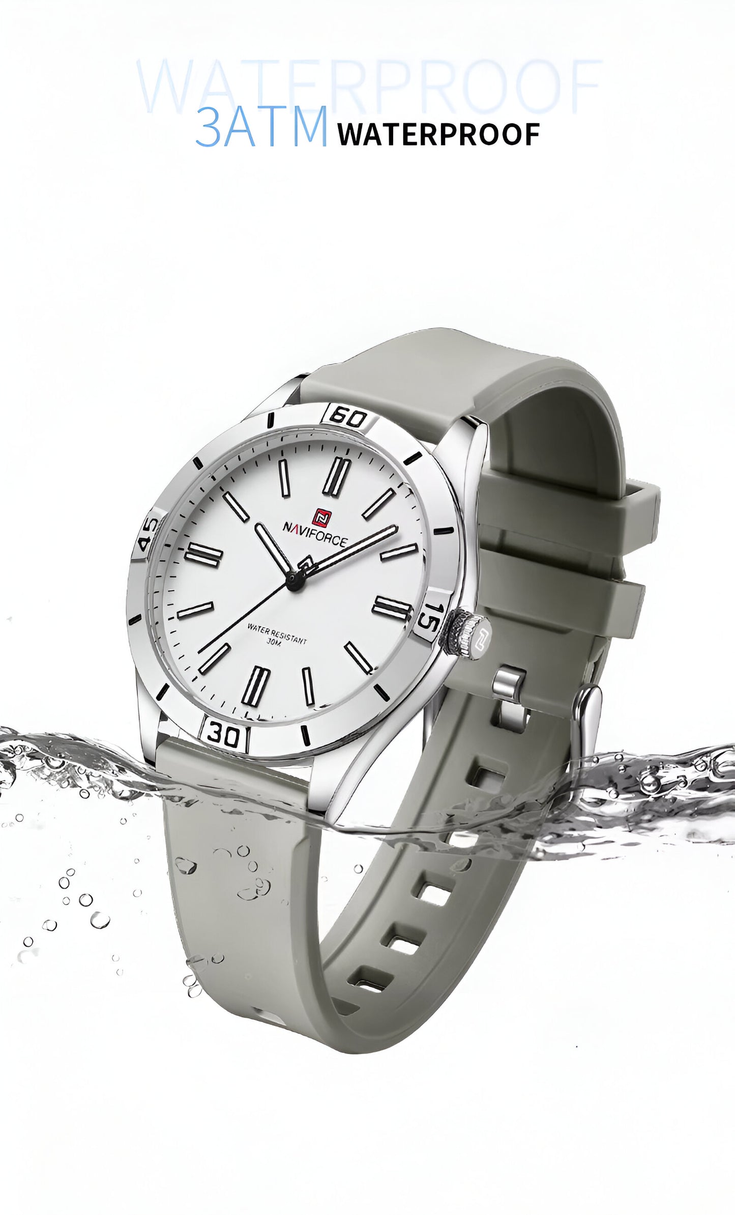 Reloj Naviforce Sport Mujer NF5041 — Elegancia y Funcionalidad en Goma