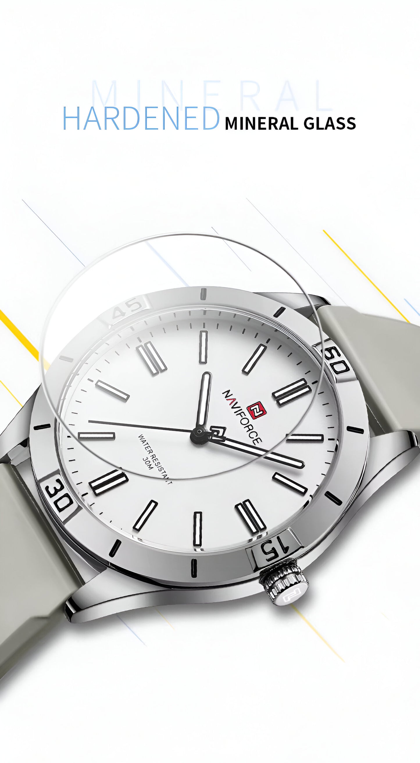 Reloj Naviforce Sport Mujer NF5041 — Elegancia y Funcionalidad en Goma